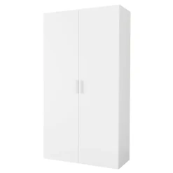 Porte battante blanche GoodHome Atomia H. 187,2 x L. 49,7 cm