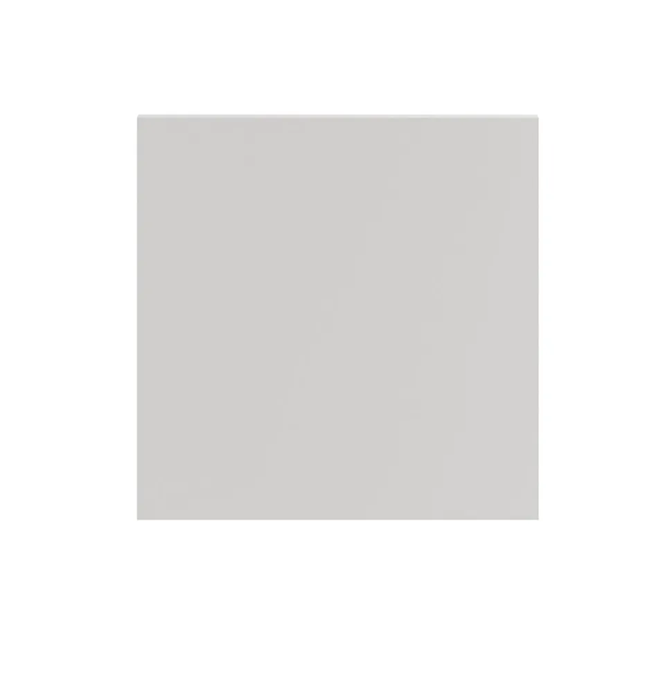 Porte battante blanche GoodHome Atomia H 37,2 x L. 37,2 cm