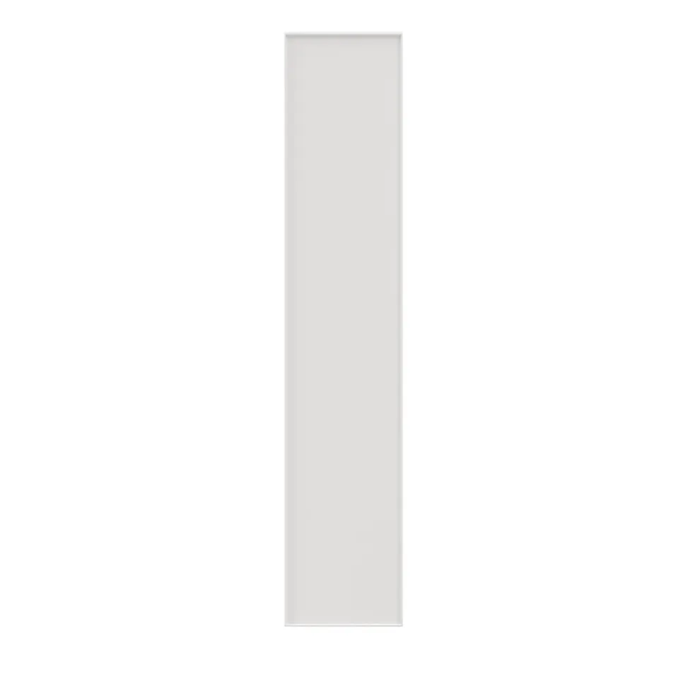 Porte battante blanche mate GoodHome Atomia H. 187,2 x L. 37,2 cm