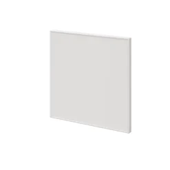 Porte battante blanche mate GoodHome Atomia H 37,2 x L. 37,2 cm