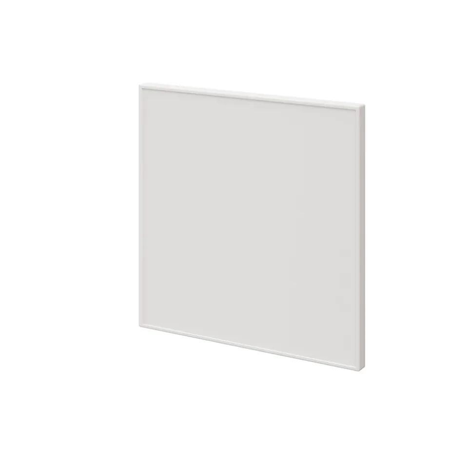 Porte battante blanche mate GoodHome Atomia H 37,2 x L. 37,2 cm