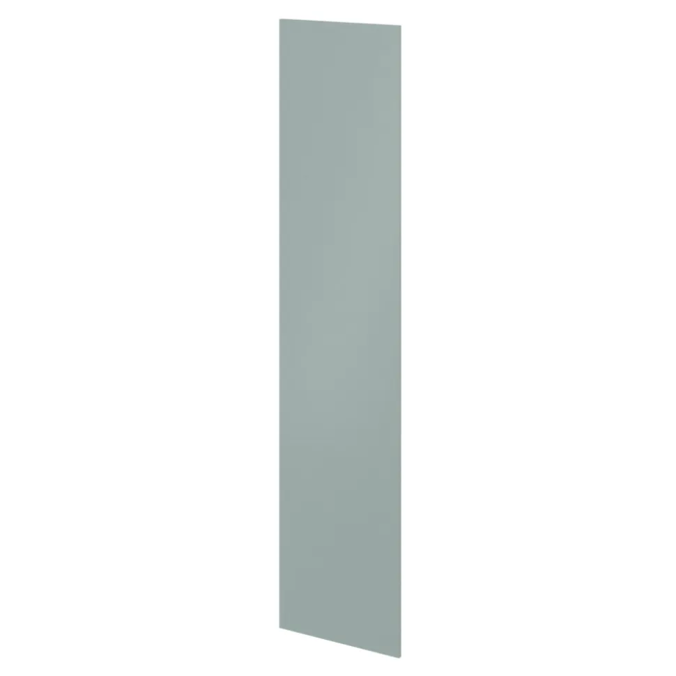 Porte battante bleu aqua GoodHome Atomia H. 224,7 x L. 49,7 cm