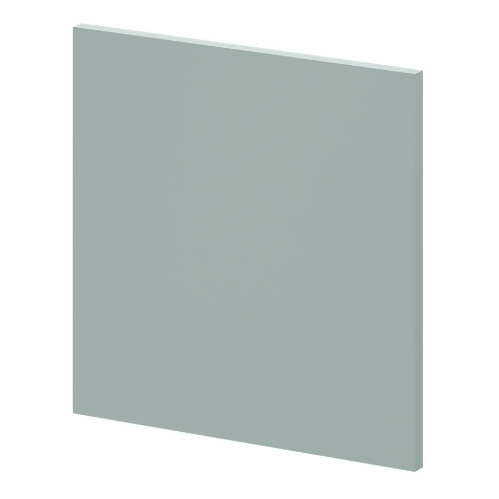 Porte battante bleu aqua GoodHome Atomia H. 37,2 x L. 37,2 cm