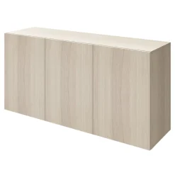Porte battante effet chêne GoodHome Atomia H 74,7 x L. 49,7 cm