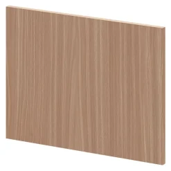 Porte battante effet chêne chaud GoodHome Atomia H. 37,2 x L. 49,7 cm