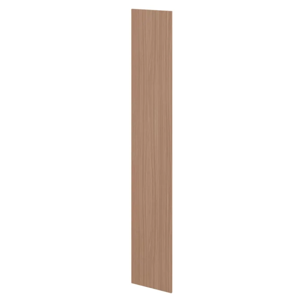 Porte battante effet chêne chaud GoodHome Atomia H. 224,7 x L. 37,2 cm
