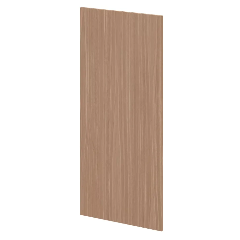 Porte battante effet chêne chaud GoodHome Atomia H. 112,2 x L. 49,7 cm