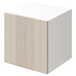 Porte battante effet chêne GoodHome Atomia H 37,2 x L. 37,2 cm