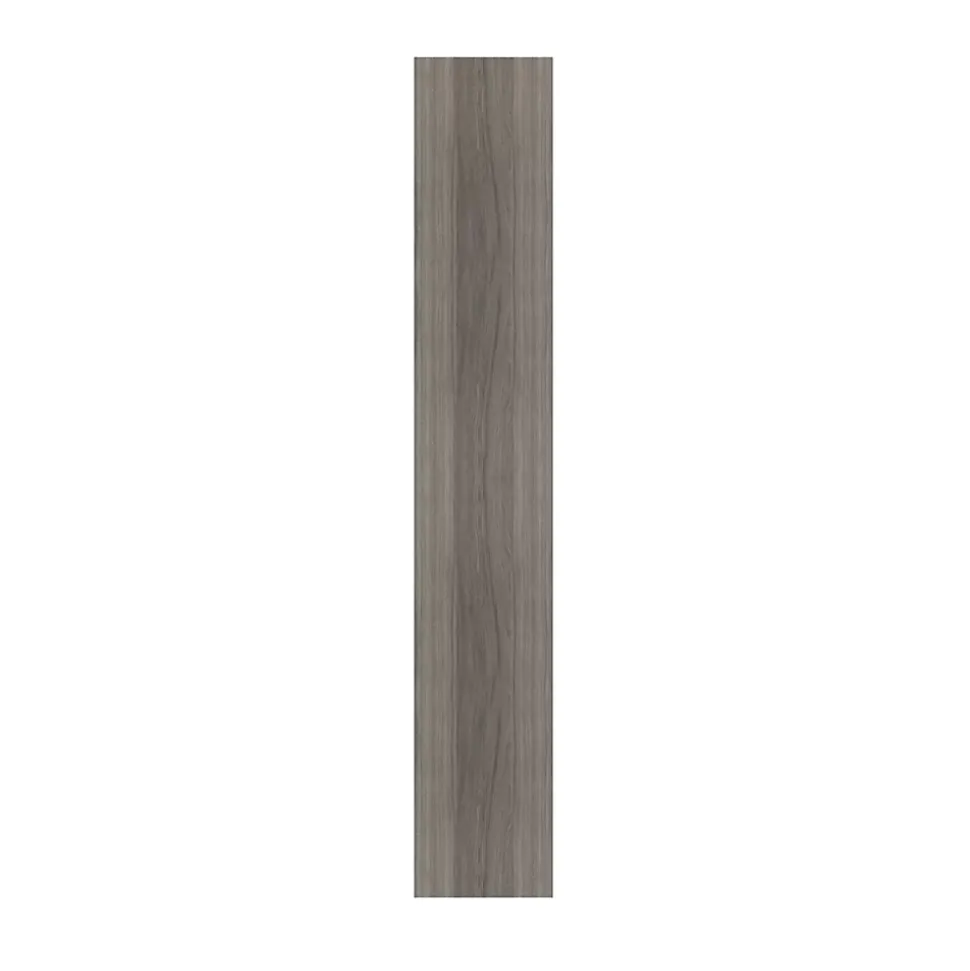 Porte battante effet chêne grisé GoodHome Atomia H 224,7 x L. 37,2 cm