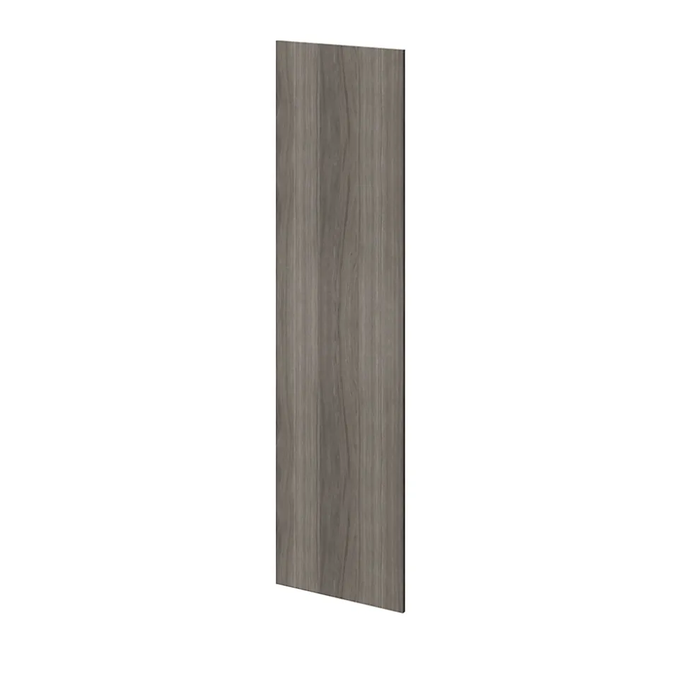 Porte battante effet chêne grisé GoodHome Atomia H. 187,2 x L. 49,7 cm