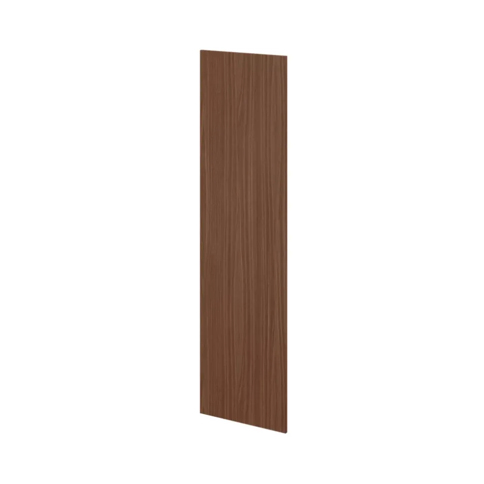 Porte battante effet noyer GoodHome Atomia H. 187,2 x L. 49,7 cm