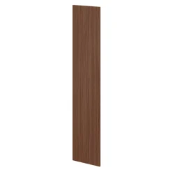 Porte battante effet noyer GoodHome Atomia H. 187,2 x L. 37,2 cm