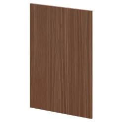 Porte battante effet noyer GoodHome Atomia H. 74,7 x L. 49,7 cm