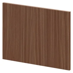 Porte battante effet noyer GoodHome Atomia H. 37,2 x L. 49,7 cm
