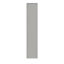 Porte battante gris clair mat GoodHome Atomia H.187,2 x L.37,2 cm