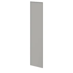 Porte battante grise claire mate GoodHome Atomia H. 224,7 x L. 49,7 cm