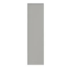 Porte battante grise claire mate GoodHome Atomia H 187,2 x L. 49,7 cm