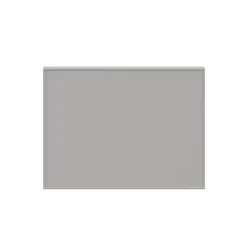 Porte battante grise claire mate GoodHome Atomia H 37,2 x L. 49,7 cm