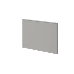 Porte battante grise claire mate GoodHome Atomia H 37,2 x L. 49,7 cm