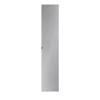 Porte battante miroir argent GoodHome Atomia H. 187,2 x L. 37,2 cm