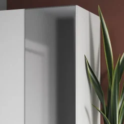Porte battante miroir GoodHome Atomia H. 187,2 x L. 49,7 cm