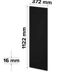 Porte battante noir GoodHome Atomia H. 112,2 x L. 37,2 cm