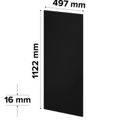 Porte battante noir GoodHome Atomia H. 112,2 x L. 49,7 cm