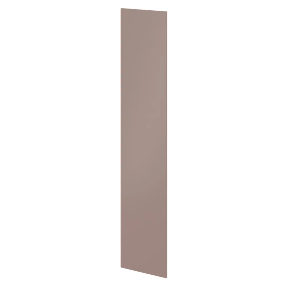 Porte battante rose taupeGoodHome Atomia H. 187,2 x L. 37,2 cm