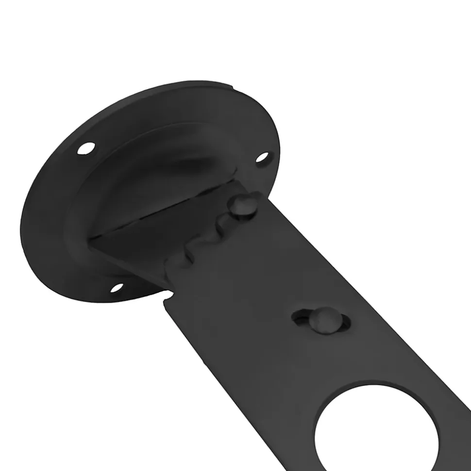 Porte cintre mural noir rabattable 5 trous Box & Beyond