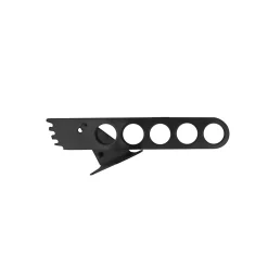 Porte cintre mural noir rabattable 5 trous Box & Beyond
