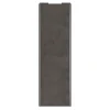 Porte de placard coulissante gris antique profil gris GoodHome Arius H. 248,5 x L. 77.2 cm + amortisseurs