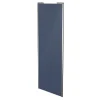 Porte de placard coulissante bleu profil gris GoodHome Arius H. 248,5 x L. 92.2 cm + amortisseurs
