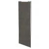 Porte de placard coulissante gris antique profil gris GoodHome Arius H. 248,5 x L. 92.2 cm + amortisseurs