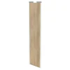 Porte de placard coulissante effet chêne brut profil blanc GoodHome Arius H. 248,5 x L. 62.2 cm + amortisseurs