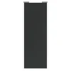 Porte de placard coulissante anthracite profil blanc GoodHome Arius H. 248,5 x L. 92.2 cm + amortisseurs