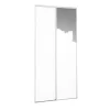 Porte de placard coulissante prêt à peindre H. 250 x L. 180 cm vendue par 2