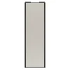 Porte de placard coulissante gris clair mat profil noir GoodHome Arius H. 248,5 x L. 77.2 cm + amortisseurs
