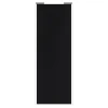 Porte de placard coulissante noir mat profil blanc GoodHome Arius H. 248,5 x L. 92.2 cm + amortisseurs