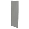 Porte de placard coulissante béton profil gris GoodHome Arius H. 248,5 x L. 92.2 cm + amortisseurs