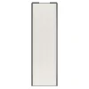 Porte de placard coulissante bois nordique profil gris GoodHome Arius H. 248,5 x L. 77.2 cm + amortisseurs