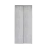 Porte de placard coulissante vendue par 2 décor béton gris clair 120 x 250 cm