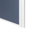 Porte de placard coulissante atelier bleu profil blanc GoodHome Arius H. 248,5 x L. 76.2 cm + amortisseurs