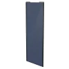 Porte de placard coulissante bleu profil noir GoodHome Arius H. 248,5 x L. 77.2 cm + amortisseurs