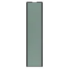Porte de placard coulissante vert de gris profil noir GoodHome Arius H. 248,5 x L. 62.2 cm + amortisseurs