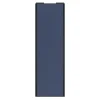 Porte de placard coulissante bleu profil noir GoodHome Arius H. 248,5 x L. 92.2 cm + amortisseurs