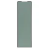 Porte de placard coulissante vert de gris profil gris GoodHome Arius H. 248,5 x L. 77.2 cm + amortisseurs