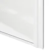Porte de placard coulissante atelier blanc brillant profil blanc GoodHome Arius H. 248,5 x L. 61.2 cm + amortisseurs