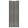 Porte de placard coulissante effet chêne grisé profil noir GoodHome Arius H. 248,5 x L. 92.2 cm + amortisseurs