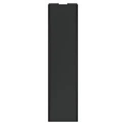 Porte de placard coulissante anthracite profil noir GoodHome Arius H. 248,5 x L. 62.2 cm + amortisseurs