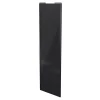 Porte de placard coulissante noir profil noir GoodHome Arius H. 248,5 x L. 77.2 cm + amortisseurs